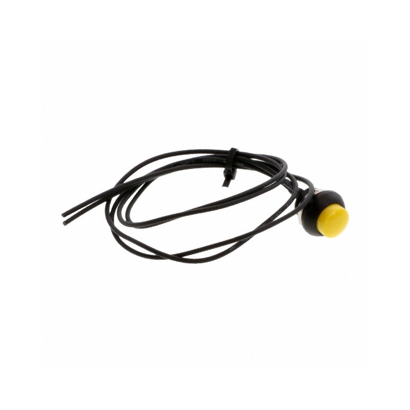 1 pcs : PB6B2HS5M1CAL00Y500 - SWITCH PUSH SPST-NO 125MA 125V