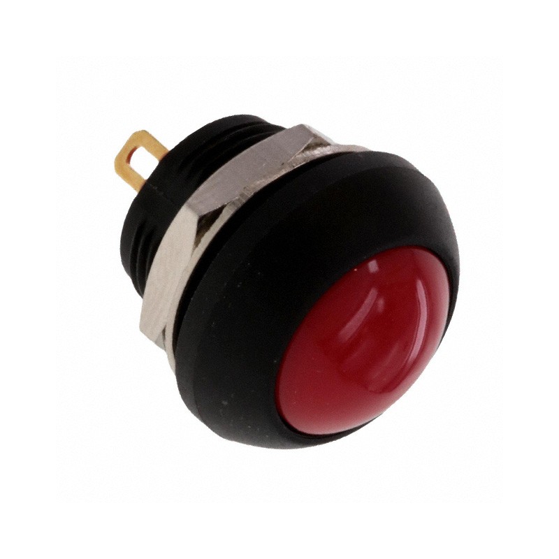 1 pcs : PB6B2RS3M1CAL00 - SWITCH PUSH SPST-NO 125MA 125V