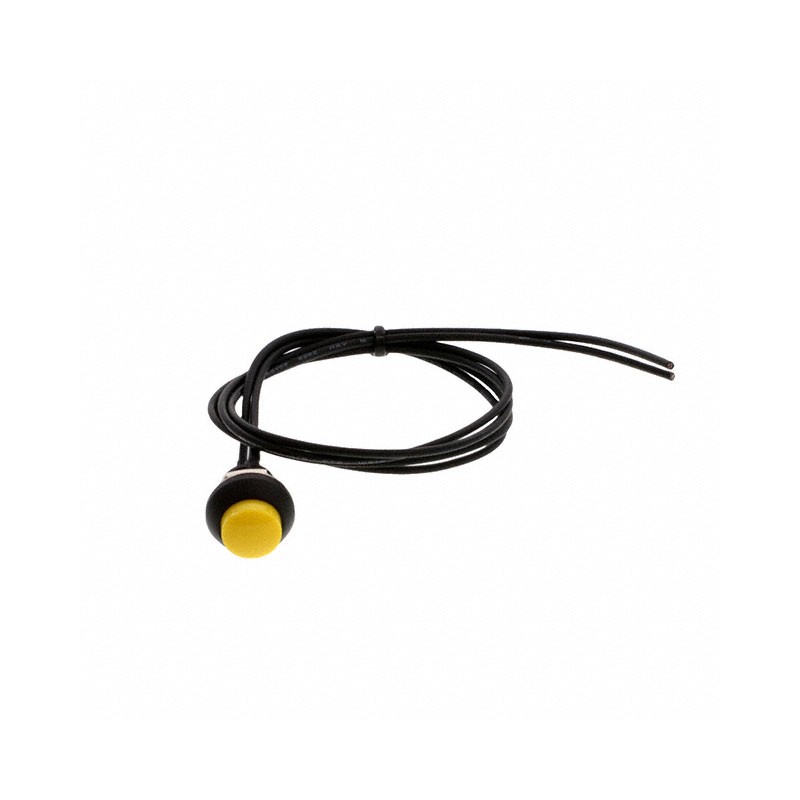 1 pcs : PB7B2HS5M1CAL00Y500 - SWITCH PUSH SPST-NC 125MA 125V