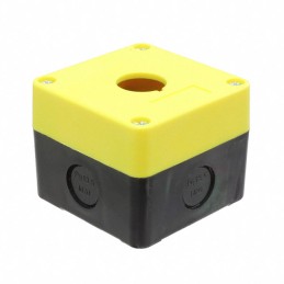 1 pcs : PBBOX1HBY - PB BOX BLACK/YELLOW 1 HOLE