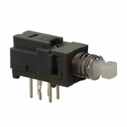 1 pcs : PBH2UEESNPNAGX - SWITCH PUSH DPDT 0.1A 30V