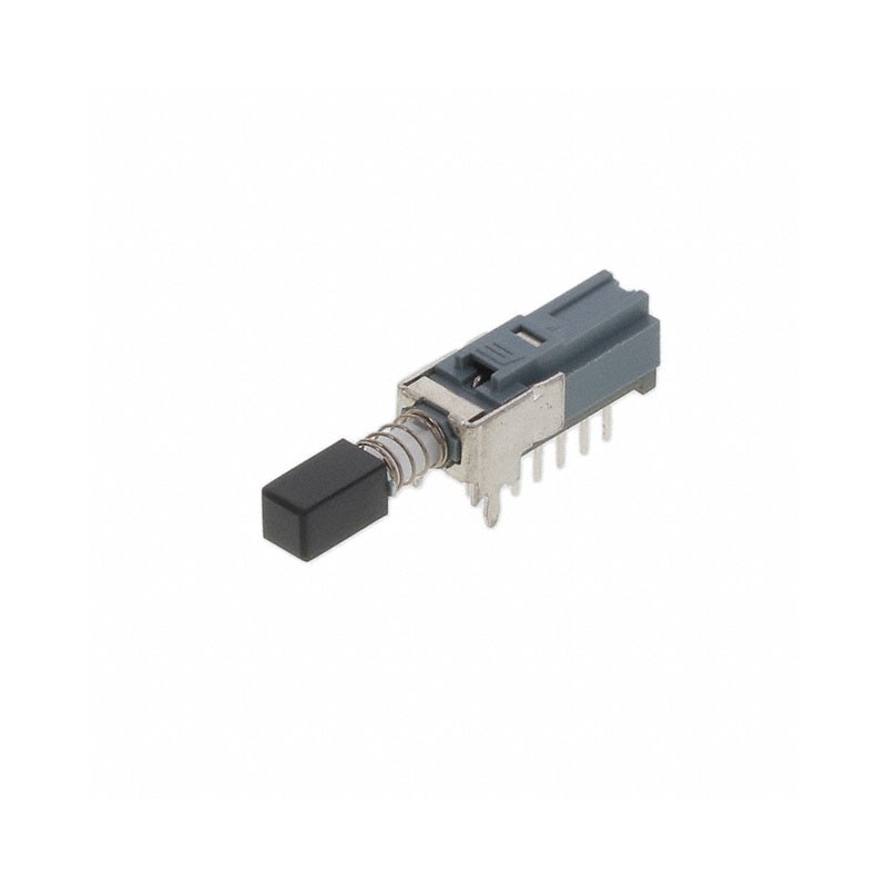 1 pcs : PBH4UEEKZXNAG1SBLK - SWITCH PUSH 4PDT 0.1A 30V