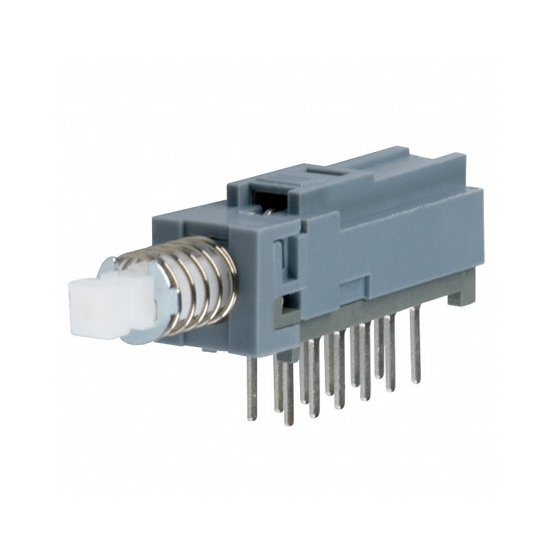 1 pcs : PBH4UOANAGX - SWITCH PUSH 4PDT 0.1A 30V