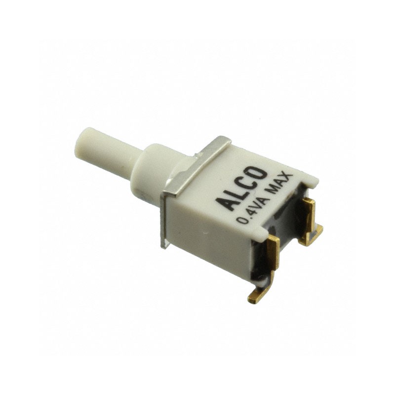 1 pcs : PBS9MTRES - SWITCH PUSH SPST-NO 0.4VA 20V