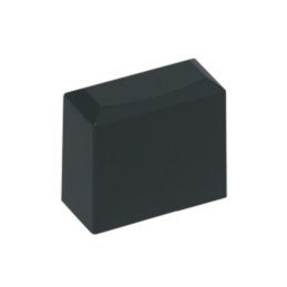 1 pcs : PE BK - CAP KEYSWITCH RECTANGULAR BLACK
