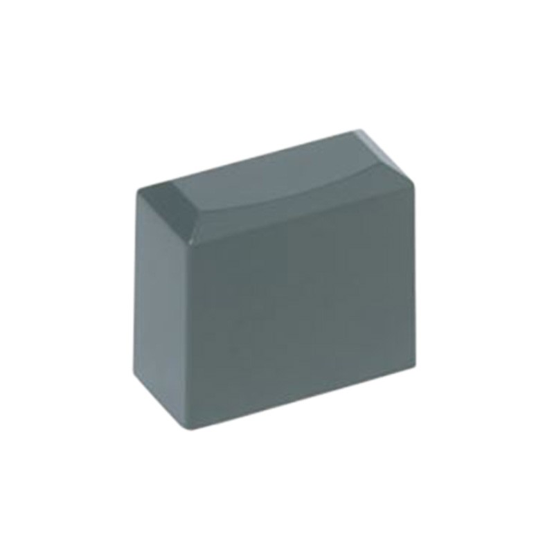 1 pcs : PE GY - CAP KEYSWITCH RECTANGULAR GRAY