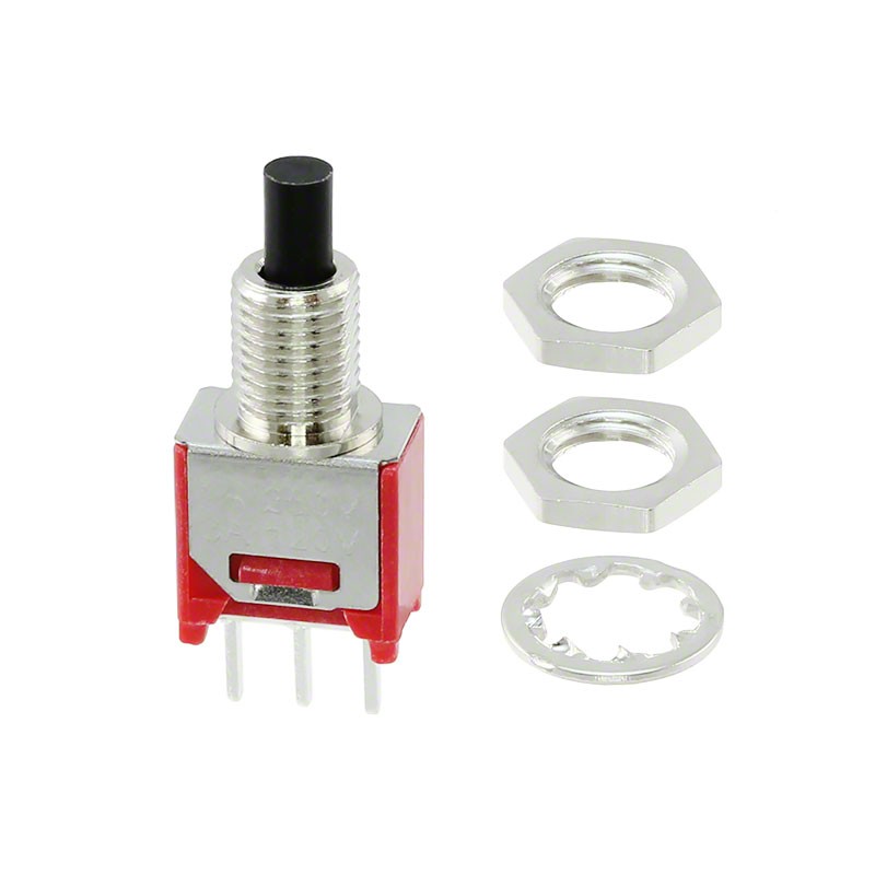 1 pcs : PMS8P1B05M2QE - SWITCH PUSHBUTTON SPDT 3A 120V