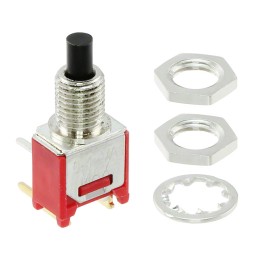 1 pcs : PMS9P1B05M6RE - SWITCH PUSH SPST-NO 0.4VA 20V