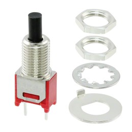 1 pcs : PMS9P1B09M2QE - SWITCH PUSH SPST-NO 3A 120V