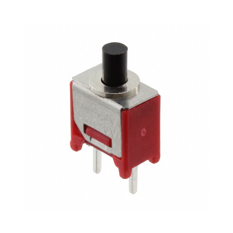 1 pcs : PMS9P1B10M2QE - SWITCH PUSH SPST-NO 3A 120V