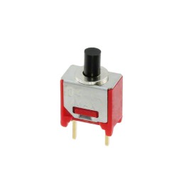 1 pcs : PMS9P1B10M2RE - SWITCH PUSH SPST-NO 0.4VA 20V