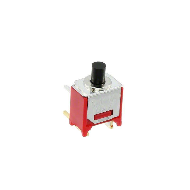 1 pcs : PMS9P1B10M6RE - SWITCH PUSH SPST-NO 0.4VA 20V