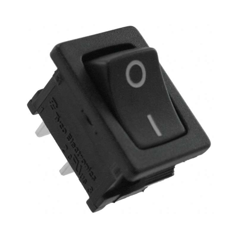 1 pcs : PRASA1-16F-BB0BW - SWITCH ROCKER SPST 16A 125V