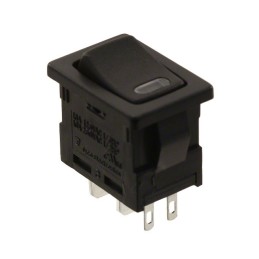 1 pcs : PRASC1-16F-BBR00 - SWITCH ROCKER SPST 16A 125V