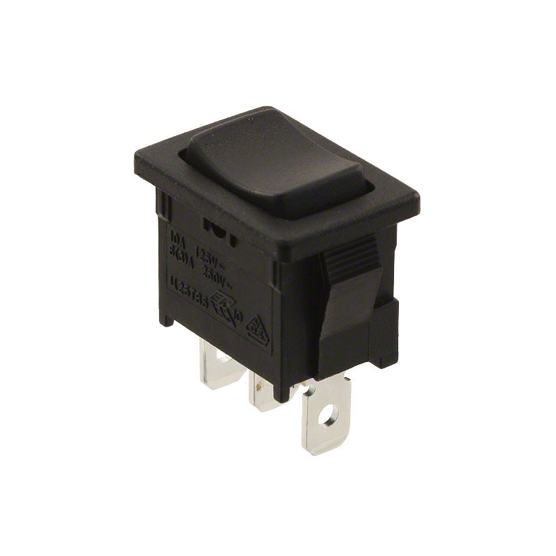 1 pcs : PRASD3-16F-BB000 - SWITCH ROCKER SPDT 16A 125V