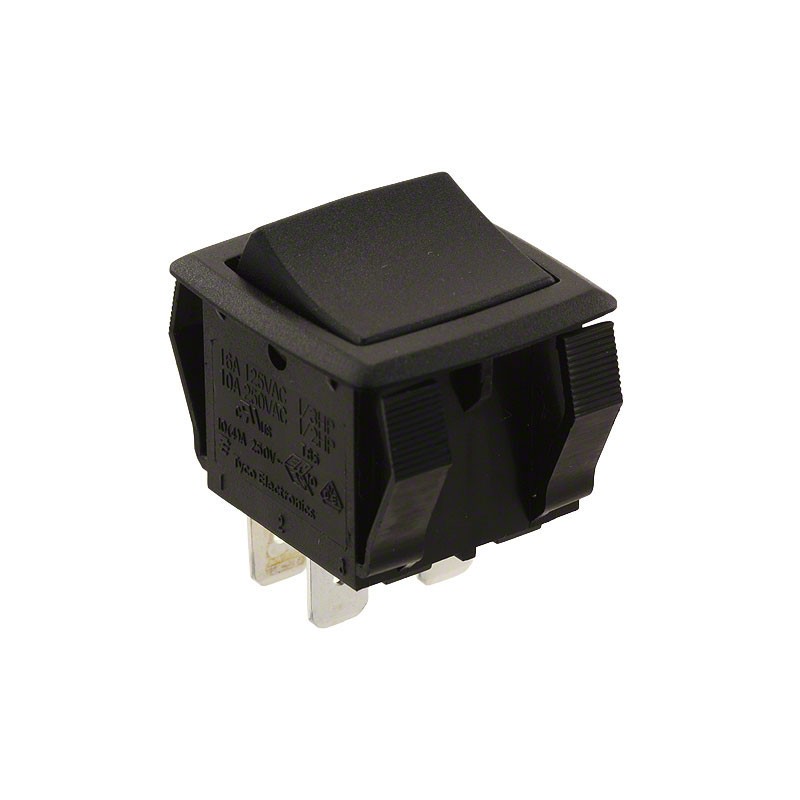 1 pcs : PRDDA1-16F-BB000 - SWITCH ROCKER DPST 16A 125V