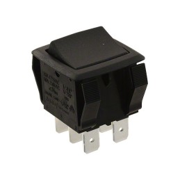 1 pcs : PRDDD1-16F-BB000 - SWITCH ROCKER DPDT 16A 125V
