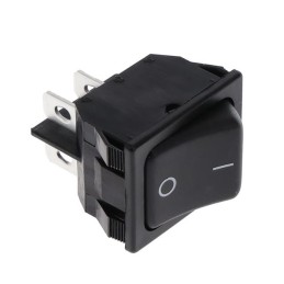 1 pcs : PRFDB1-16F-BG000 - SWITCH ROCKER DPST 16A 125V