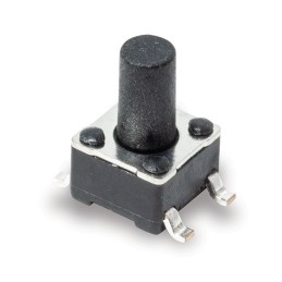 1 pcs : PTS 647 SN70 SMTR2 LFS - SWITCH TACTILE SPST-NO 0.05A 12V