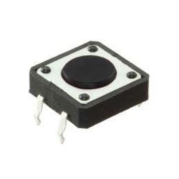1 pcs : PTS125SK43-2 LFS - SWITCH TACTILE SPST-NO 0.05A 12V