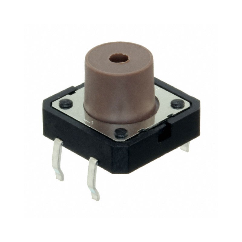 1 pcs : PTS125SM85-2 LFS - SWITCH TACTILE SPST-NO 0.05A 12V