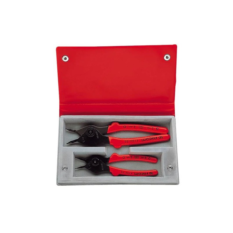 1 pcs - Facom 2-Piece Circlip Pliers, Straight Tip