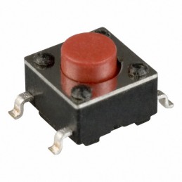 1 pcs : PTS645SK50SMTR92 LFS - SWITCH TACTILE SPST-NO 0.05A 12V