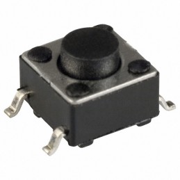 1 pcs : PTS645SM50SMTR92 LFS - SWITCH TACTILE SPST-NO 0.05A 12V