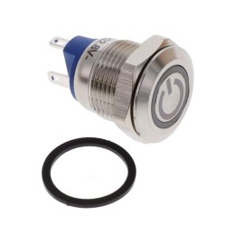 1 pcs : PV0F240SS-3K1-M01 - SWITCH PB SPST-NO 2A 48V