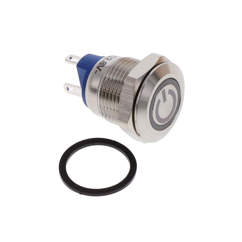 1 pcs : PV0F240SS-3K1-M01 - SWITCH PB SPST-NO 2A 48V