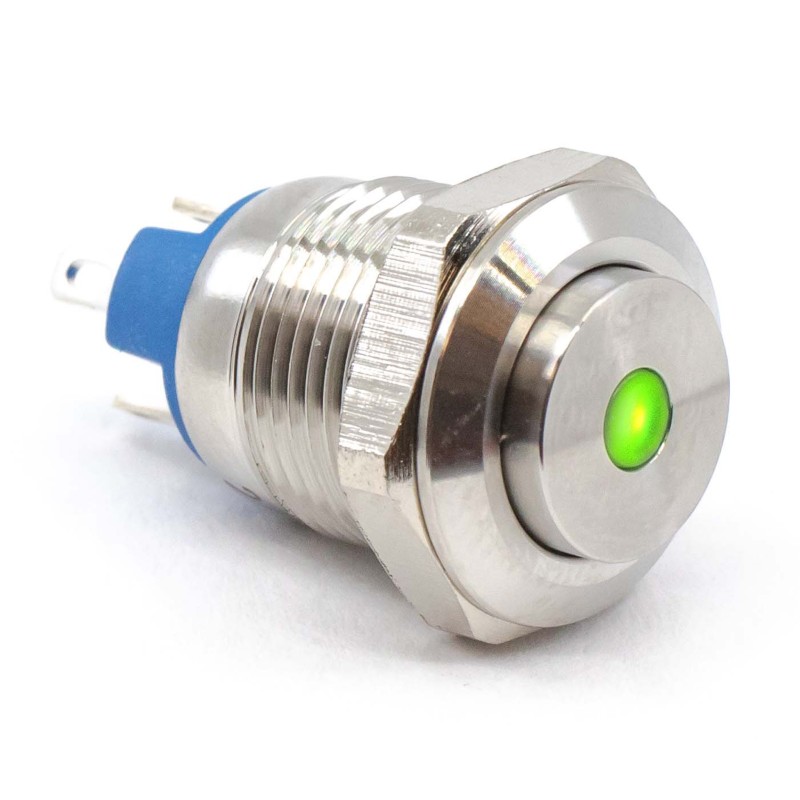 1 pcs : PV0H240SS-231 - SWITCH PUSHBUTTON SPST-NO 2A 48V