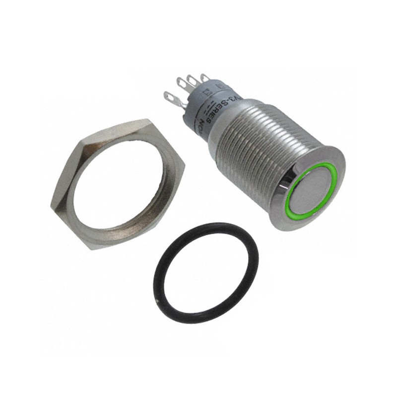 1 pcs : PV3F2B0SS-334 - SP ANIT VANDAL STAINLESS SWITCH