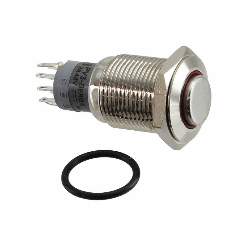 1 pcs : PV3H2H0NN-311 - SWITCH PUSHBUTTON DPDT 2A 48V