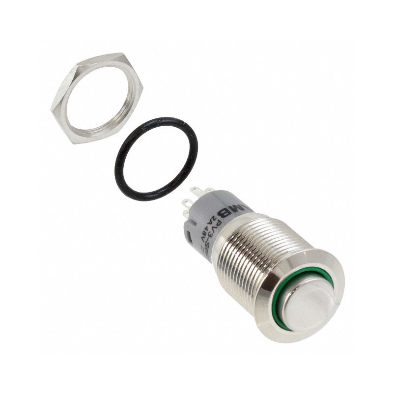 1 pcs : PV3H2H0NN-331 - SWITCH PUSHBUTTON DPDT 2A 48V