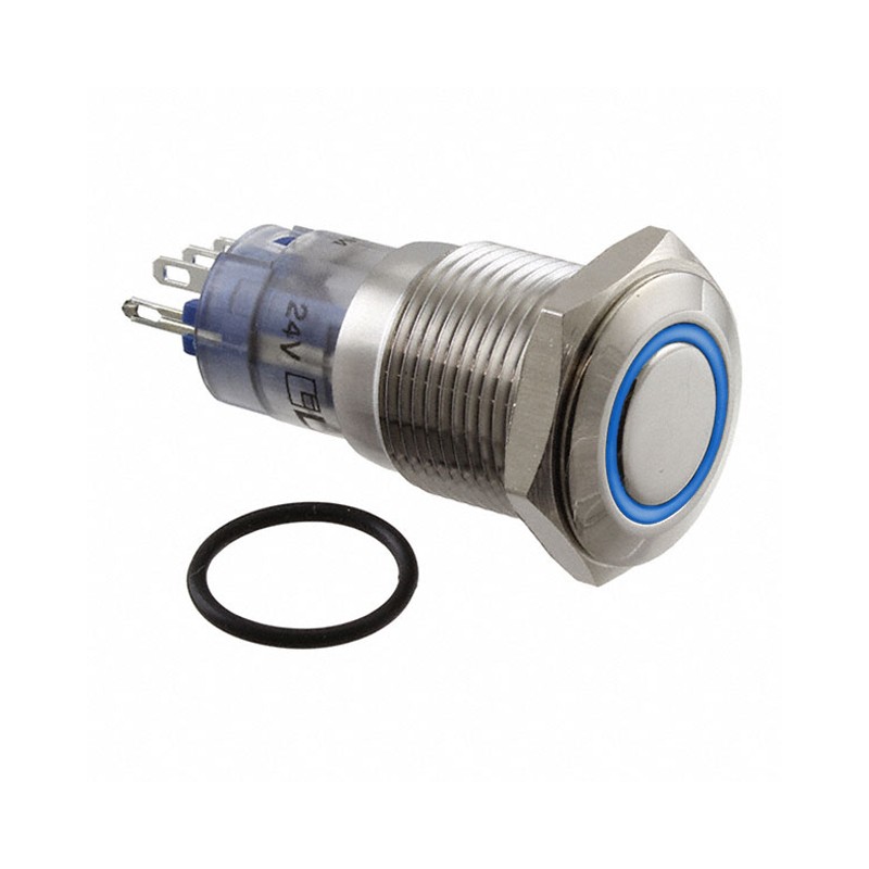 1 pcs : PV3WF2B0SS-345 - SWITCH PUSHBUTTON SPDT 2A 48V