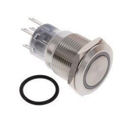 1 pcs : PV4F230SS-326 - SWITCH PB SPDT 2A 24V