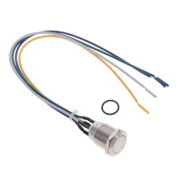 1 pcs : PV4FWY0SS - SWITCH PB DPST-NO/NC 2A 24V