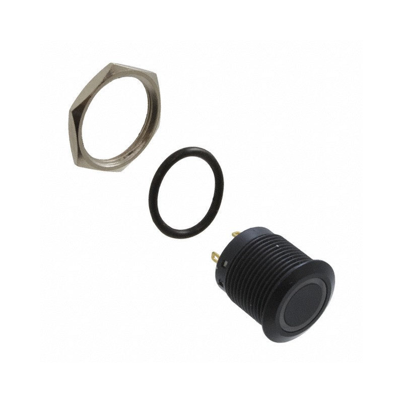 1 pcs : PV6F240DD-311-R - SWITCH PUSH SPST-NO 2A 48V