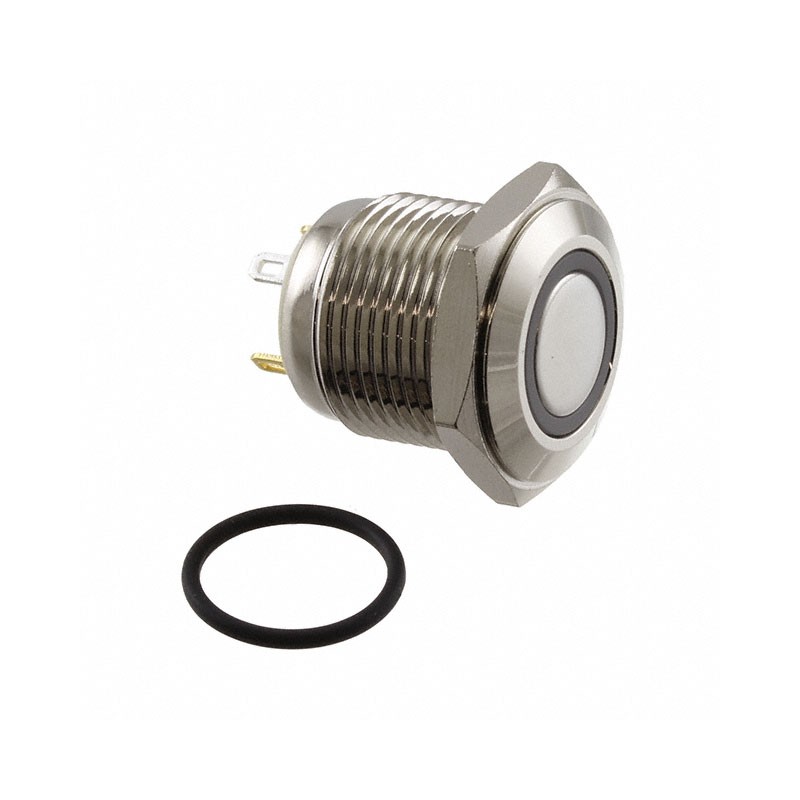 1 pcs : PV6F240NN-331 - SWITCH PUSHBUTTON SPST 2A 48V