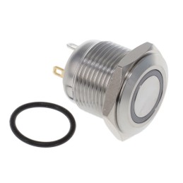 1 pcs : PV6F240SS-301 - SWITCH PUSH SPST-NO 2A 48V