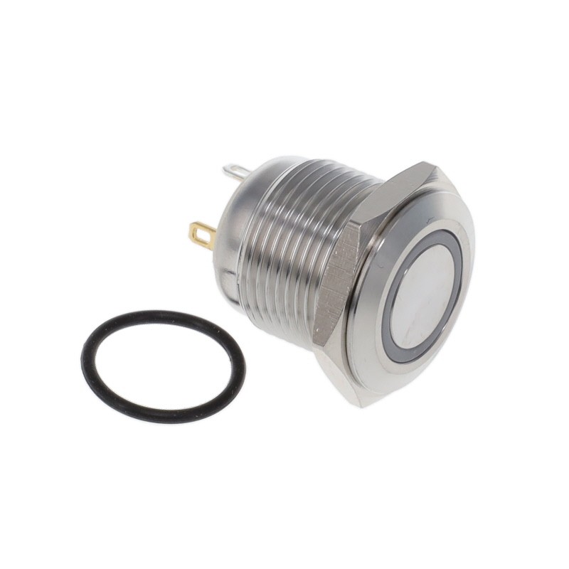 1 pcs : PV6F240SS-301 - SWITCH PUSH SPST-NO 2A 48V