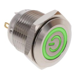 1 pcs : PV6F240SS-331-M15 - SWITCH PB SPST-NO 2A 48V