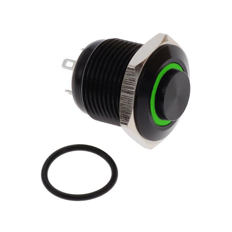 1 pcs : PV6H24011-331 - SWITCH PB SPST-NO 2A 48V