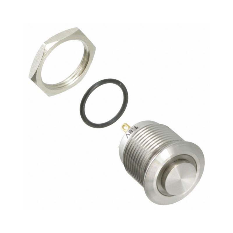 1 pcs : PV6H240SS-341 - SWITCH PUSH SPST-NO 2A 48V