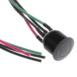 1 pcs : PVA6RPW4141 - SWITCH PB SPST 2A 36V