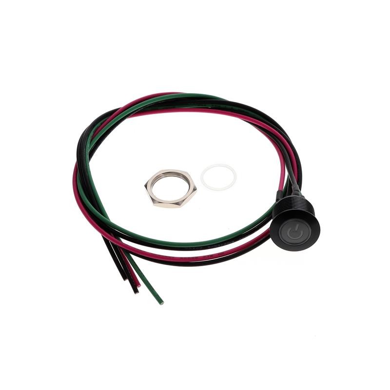 1 pcs : PVA6RPW41K1 - SWITCH PUSHBUTTON SPST 2A 36V