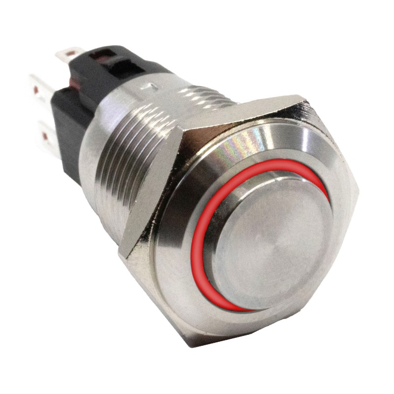 1 pcs : PVB3H2B0SS3R1 - ANTI-VANDAL, 2A, SPDT, ON-(ON)