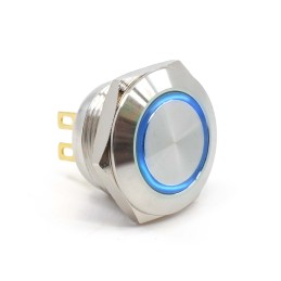 1 pcs : PVT4FS4SS345 - SWITCH PB SPST-NO 50MA 24V