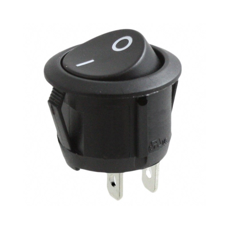 1 pcs : R13112ABB-602AW - SWITCH ROCKER SPST 10A 125V