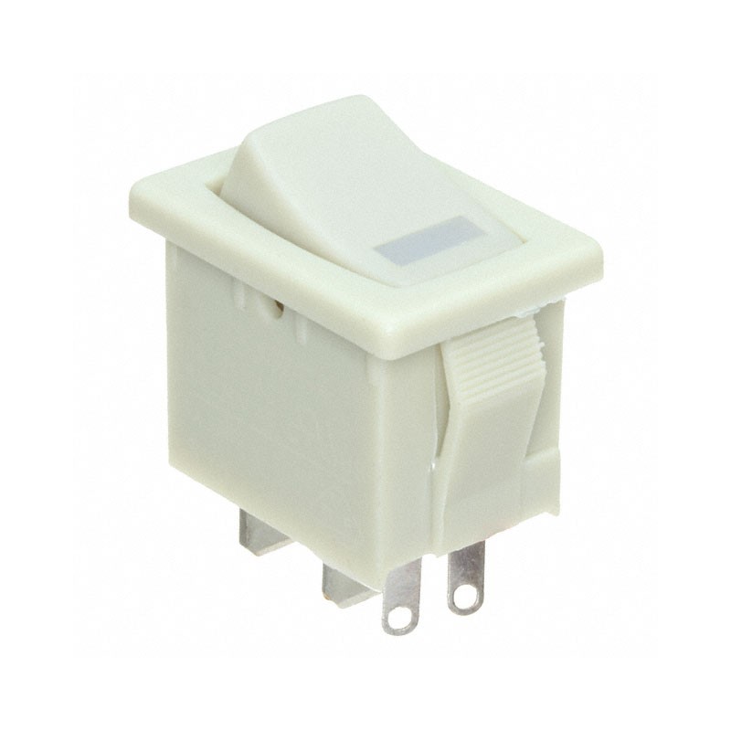 1 pcs : R1966AGRYGRYEFGRN - SWITCH ROCKER SPST 15A 125V